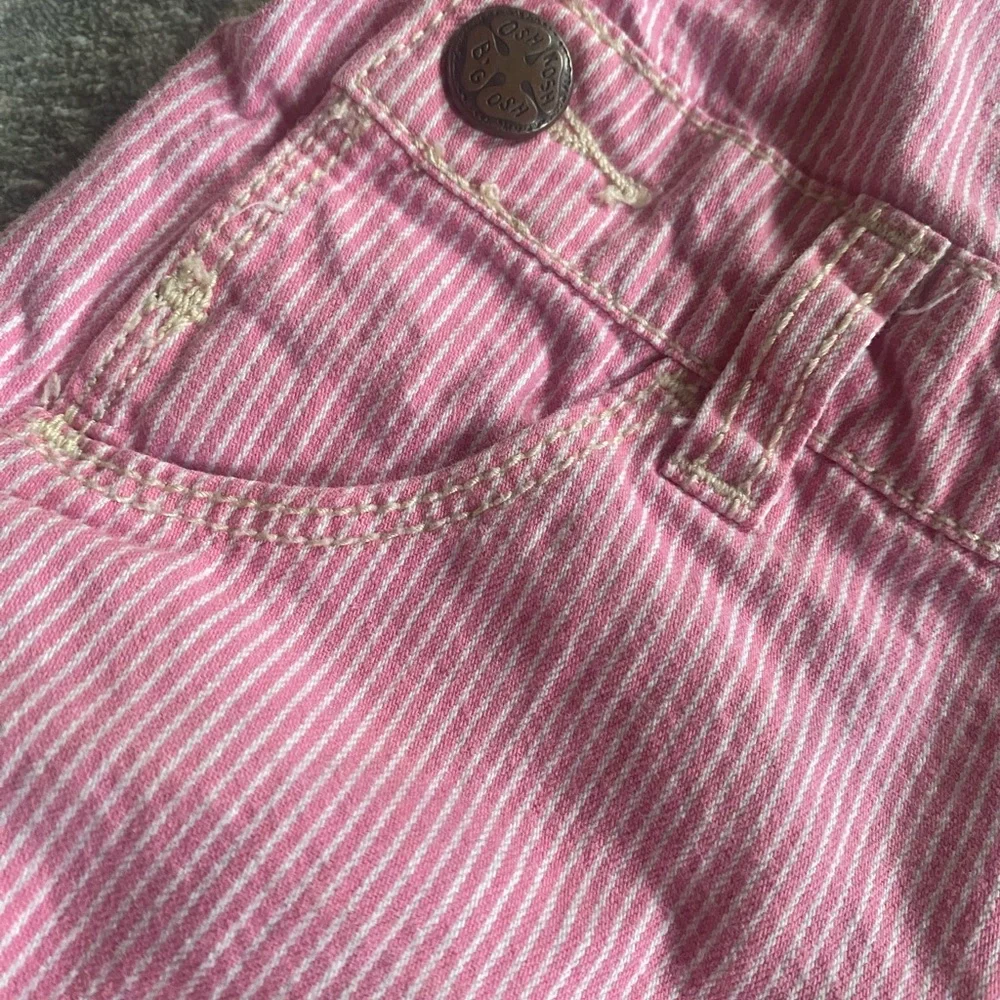 OshKosh B'gosh Pink Striped Shortalls